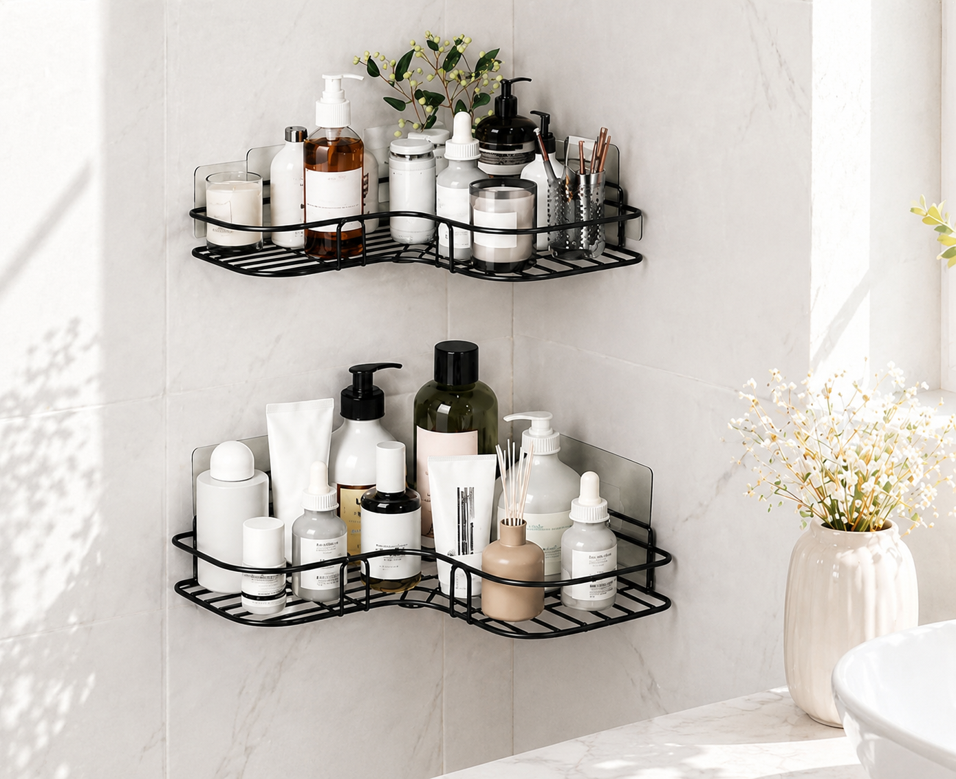 Metal Corner storage Rack (pack of 2)